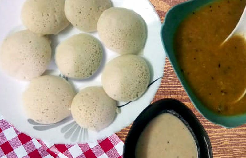 Idli recipe | How to make Idli in a pressure cooker | South Indian dish